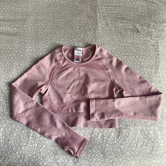 Gymshark Flex Long Sleeve Crop Top - Picture 2 of 4